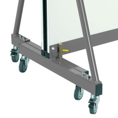 Miroir mobile 3x1,8 m, 2 éléments