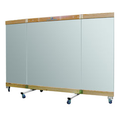 Miroir triple mobile