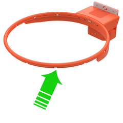 Fil (plastique) pour suspendre le filet de basket à l'anneau