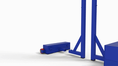 Poteaux mobiles pour compétition de pickleball