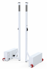 Poteaux mobiles pour compétition de pickleball