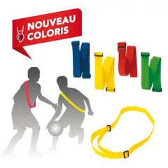 Chasuble ruban ajustable – lot de 10