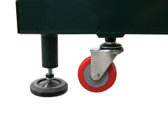 Poteaux de pickleball autostables, structure en acier galvanisé 40x40mm