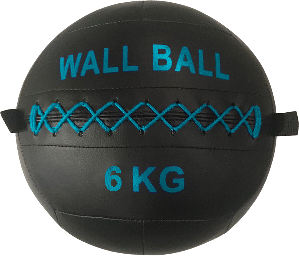 Wall ball ballon de musculation lesté 6kg