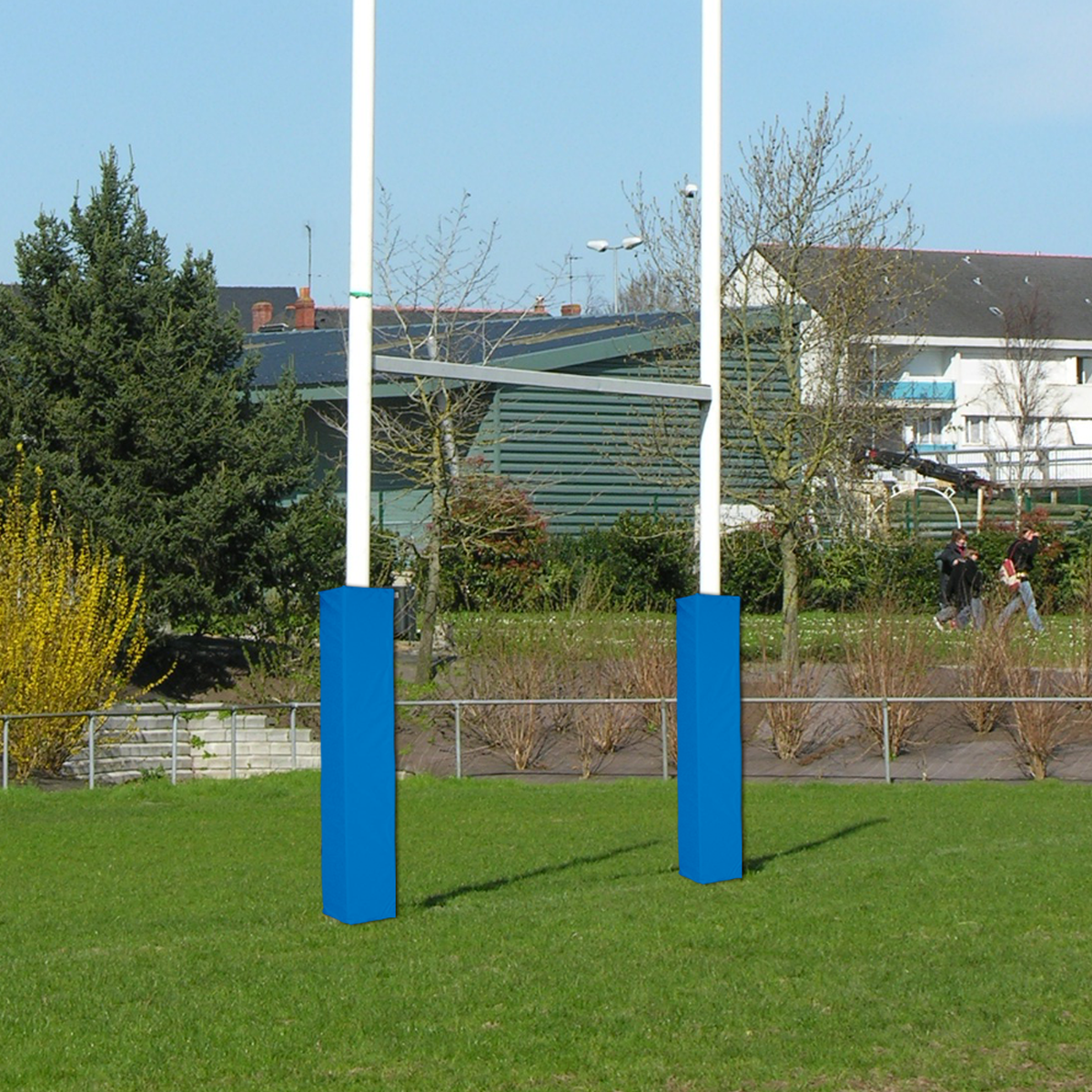 Protections de poteaux de rugby 600x600 mm hauteur 2.0M (Jeu de 4)