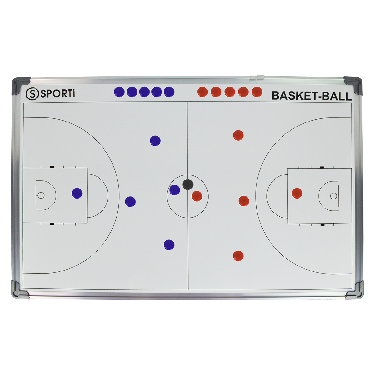 Grand tableau tactique recto-verso basket 60x90cm