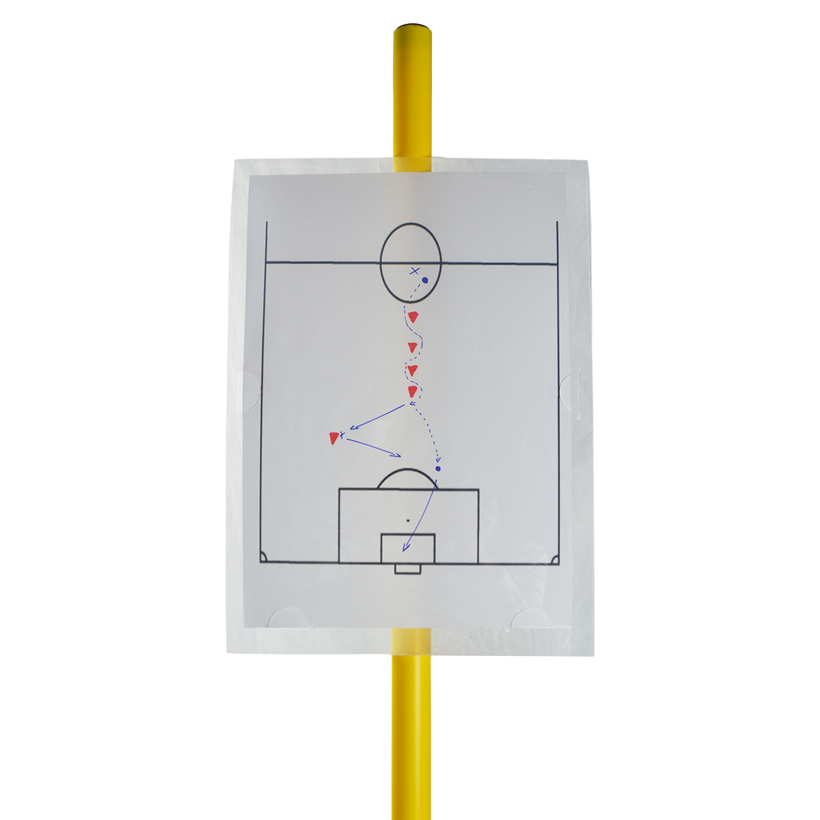 Piquet de slalom composé de socle caoutchouc - Teissier Sport
