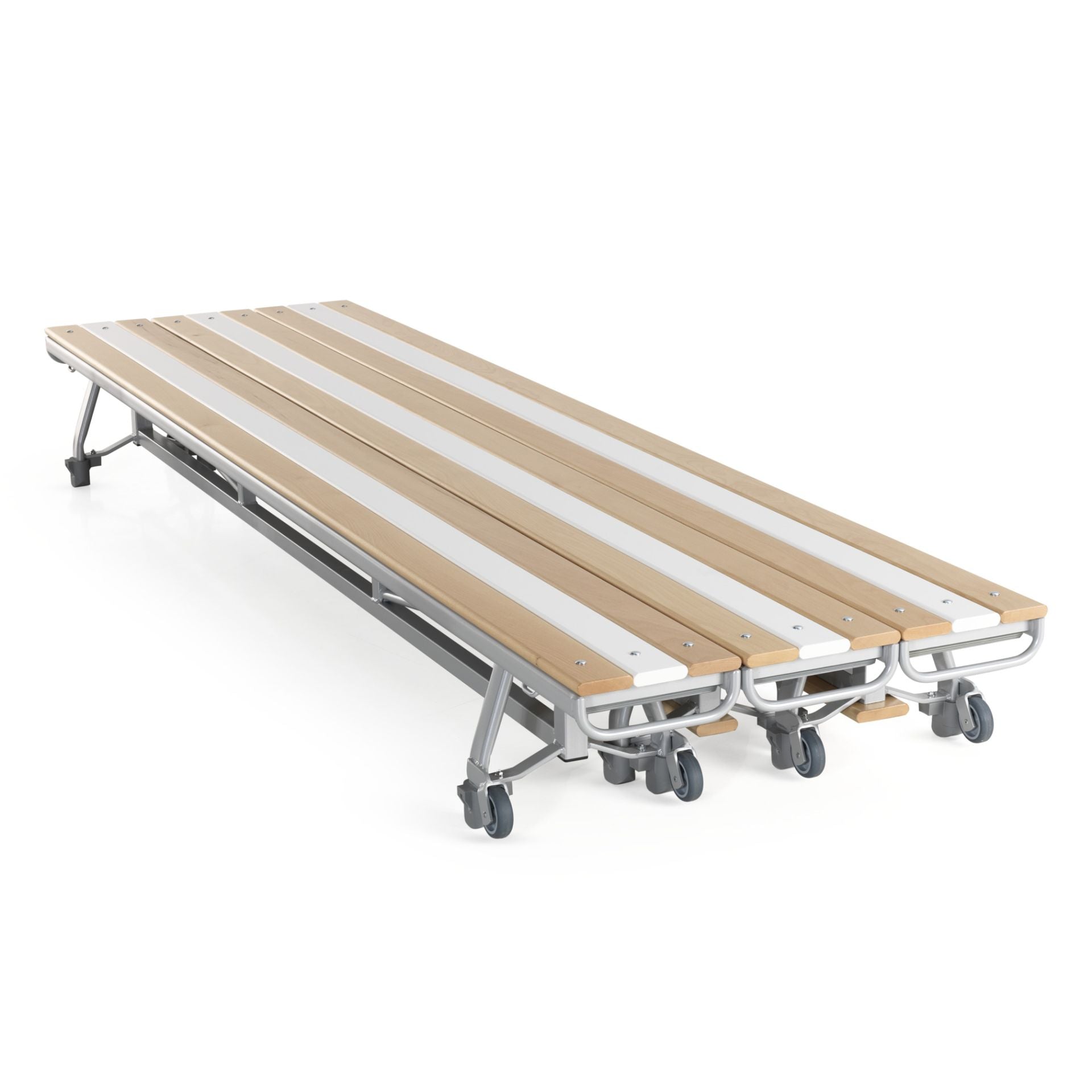 Banc de gymnastique 300 cm avec poutre d’équilibre de 10 cm