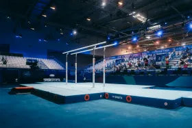 Barres parallèles « Melbourne Pro » avec système de déplacement