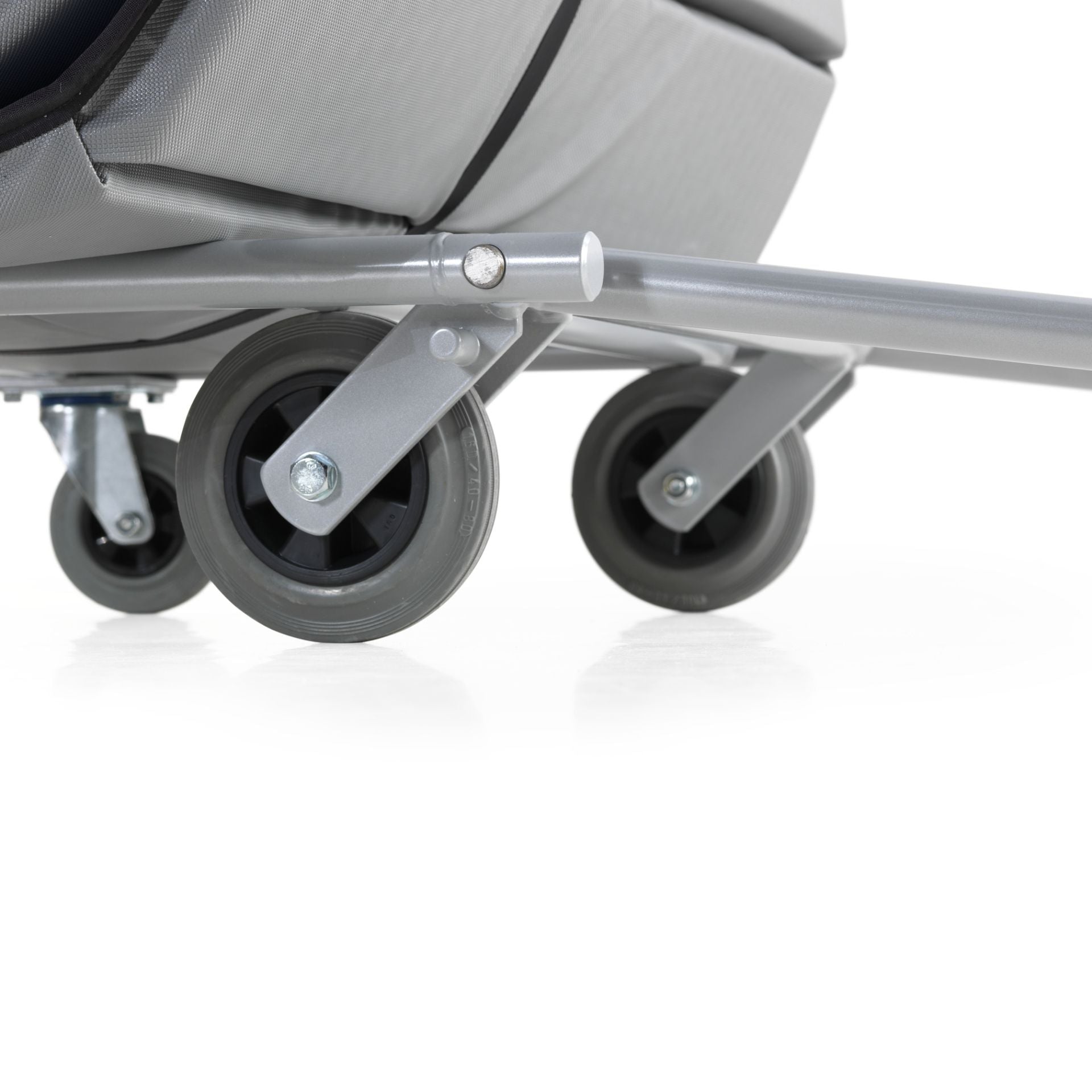 Chariot pour tapis tumbling avec arceau rabattable pratique