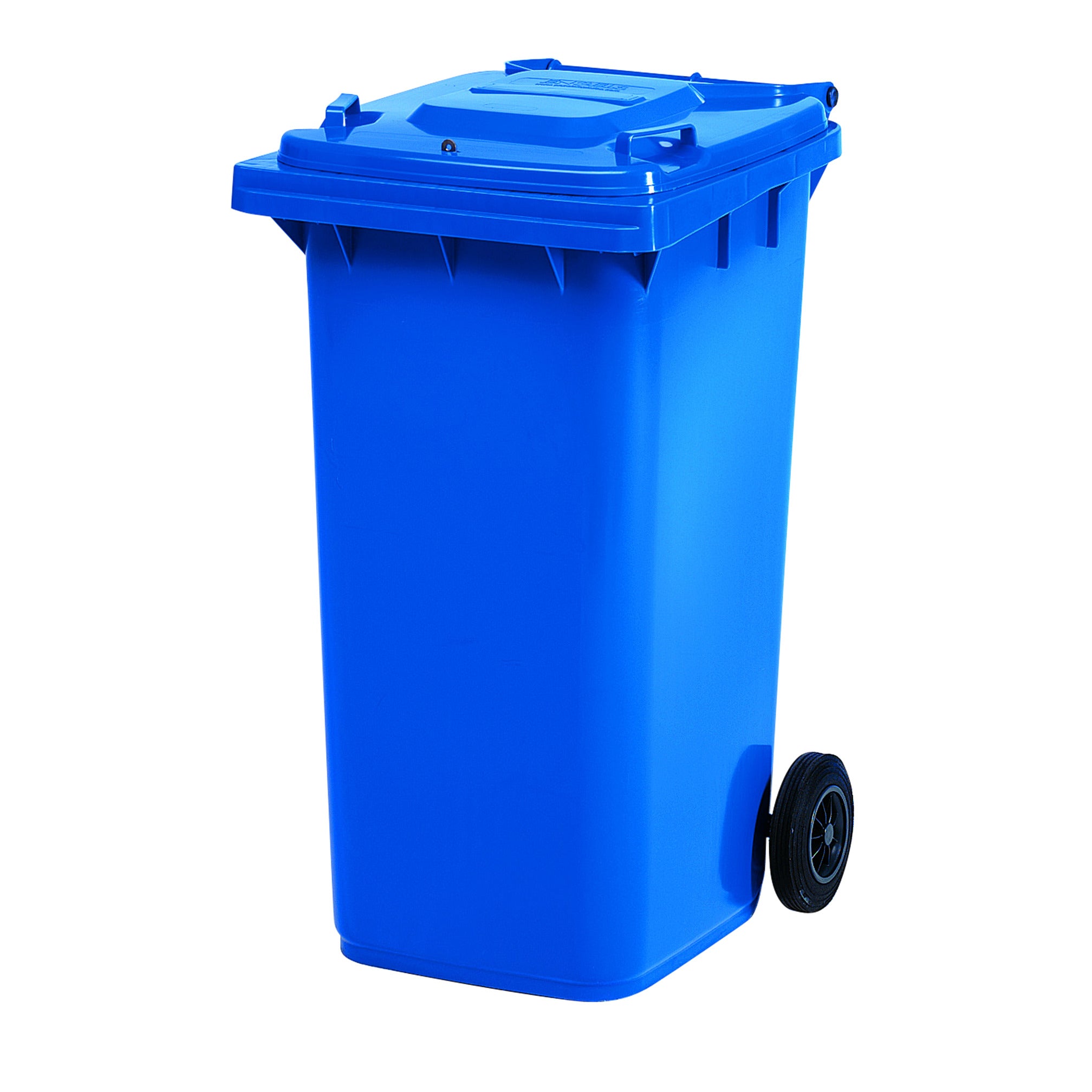 Conteneur de stockage mobile en plastique, bleu