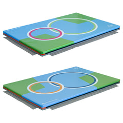 Ensemble de tapis de gymnastique ASM Anneaux (2 pièces)