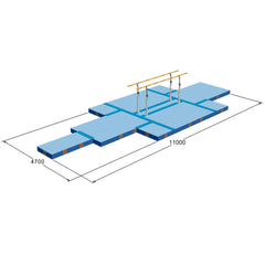 Jeu de tapis "Moscou" Barres Parallèles