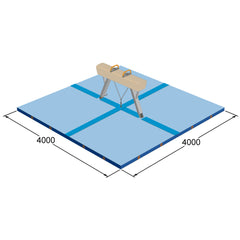 Set de tapis "Moscou" Cheval d'arçons