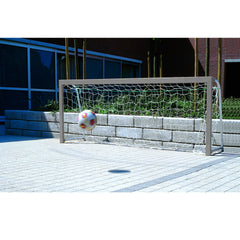 But de football de rue alu 300x100 cm, filet inclus