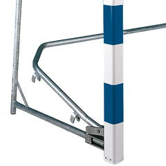But de handball certifié IHF avec arceau rabattable (profondeur 150 cm)