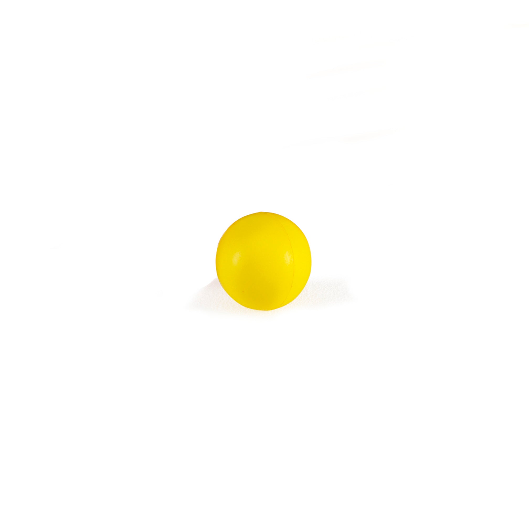 Mousse de balle de tennis sans peau, ø 9 cm, jaune