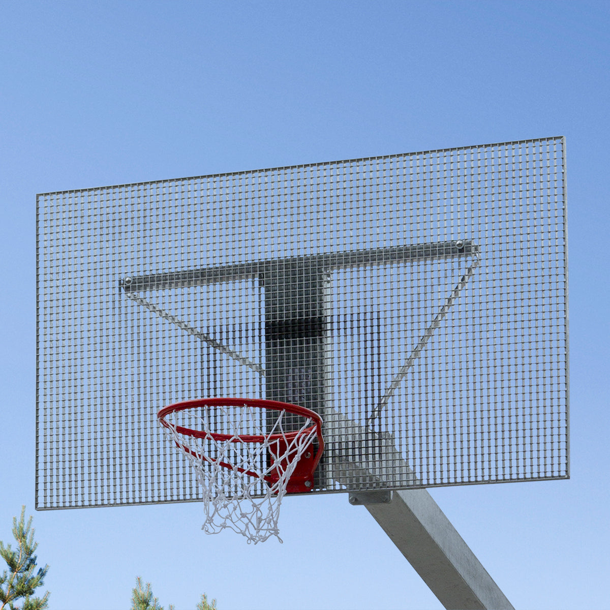 Planche de basket 180x105 Anti-vandalisme pour Outdoor Slammer