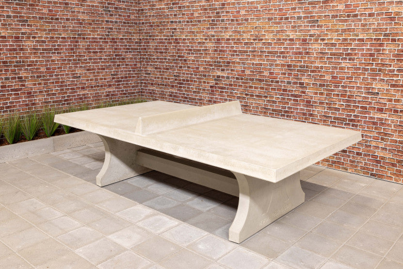 Table de ping-pong béton